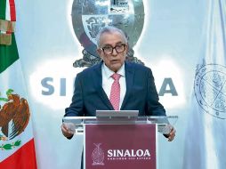 El morenista Ruben Rocha Moya solicitó al Congreso de Sinaloa licencia temporal para separarse del cargo como gobernador. SUN