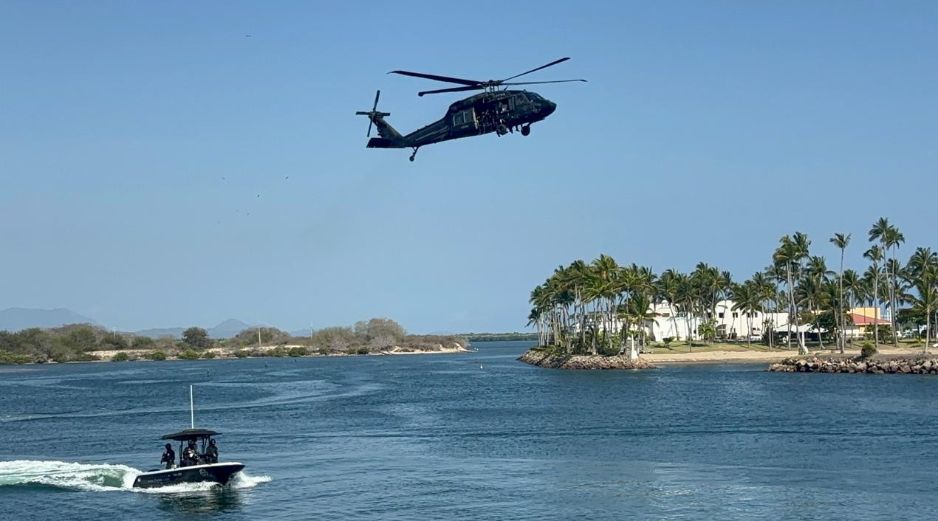 Elementos de seguridad realizan recorridos por aire y tierra para prevenir incidentes y garantizar la tranquilidad de los turistas. CORTESÍA/POLICÍA DEL ESTADO