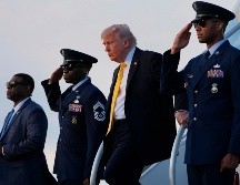 Trump empezó a avivar el interés por el tema en febrero, al ordenar a las agencias federales que divulgaran sus registros relacionados con la vida extraterrestre y los ovnis. AP/M. Rourke
