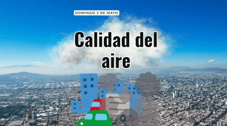 Este domingo 3 de mayo se registra buena calidad del aire en el Área Metropolitana de Guadalajara (AMG) en Atemajac con 39 puntos IMECA. EL INFORMADOR / ARCHIVO