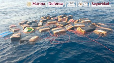 Tras el aseguramiento, la sustancia fue puesta a disposición de la autoridad correspondiente, que ya integra la carpeta de investigación para determinar su situación legal. ESPECIAL/X/ @GabSeguridadMX