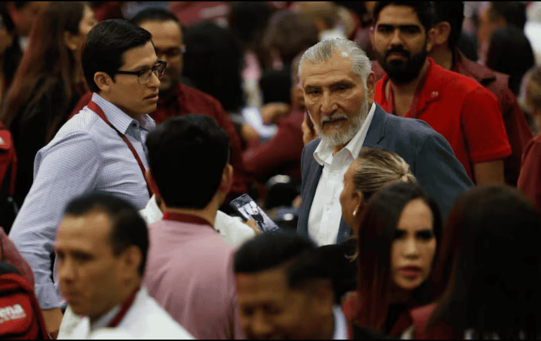 Solo el senador Gerardo Fernández Noroña externó su confianza en la inocencia de Rocha Moya. SUN/D. Simón Sánchez