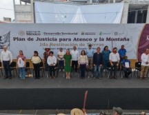 Al encabezar el Plan de Justicia para Atenco y la Montaña, segunda restitución de tierras, la presidenta Claudia Sheinbaum aseguró que jamás habrá represión como la que se vivió hace dos décadas en Atenco. X / @Claudiashein