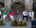 La ceremonia se llevó a cabo este sábado 2 de mayo en el Patio de la Presidencia Municipal. CORTESÍA.