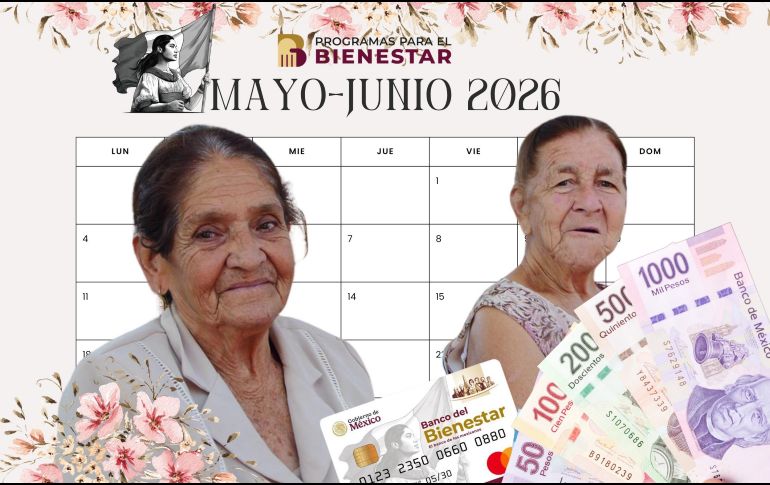 El dinero de la Pensión se deposita de manera directa y sin intermediarios en la tarjeta del Banco del Bienestar. ESPECIAL / Programas del Bienestar y CANVA