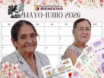 El dinero de la Pensión se deposita de manera directa y sin intermediarios en la tarjeta del Banco del Bienestar. ESPECIAL / Programas del Bienestar y CANVA