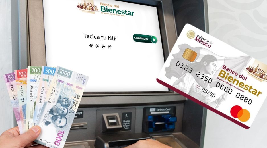 Si una persona decide retirar su dinero en bancos comerciales privados (como Banamex, BBVA, Banorte o Santander, entre otros), debe saber que sí te cobrarán una comisión. ESPECIAL / Banco del Bienestar y CANVA