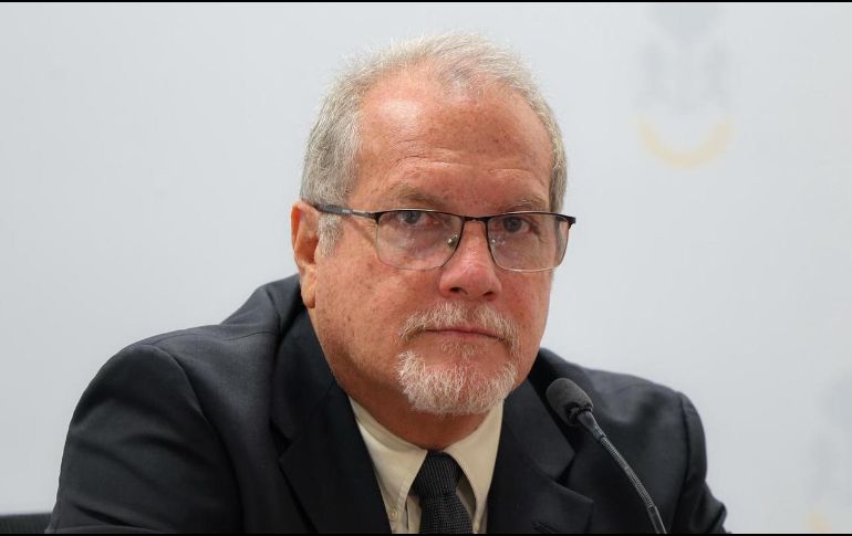 El fiscal estatal, Salvador González de los Santos, quien reveló algunos avances en la investigación del asesinato de Marco Antonio Franco Palomera. EL INFORMADOR / A. Navarro