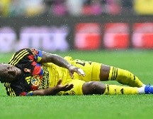 Cristian Borja abandonó el partido entre América y Pumas tras sufrir una lesión en la rodilla derecha durante la ida de los cuartos de final del Clausura 2026. IMAGO7