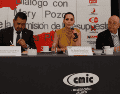 La legisladora aseguró que el Gobierno encabezado por la Presidenta de México, Claudia Sheinbaum mantiene apertura ante las necesidades del sector, a través del liderazgo nacional de Luis Méndez. CORTESÍA