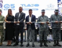 El acto inaugural contó con la presencia de Pablo Lemus, Gerardo Quirino, René Caro Gómez, Jorge Arizpe y distintos titulares de seguridad municipales y estatales. EL INFORMADOR / J. Acosta