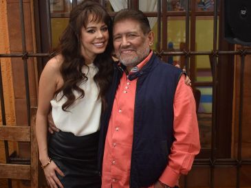 Juan Osorio y Eva Daniela reiteraron que su amor es sólido a pesar de las críticas. SUN/ARCHIVO