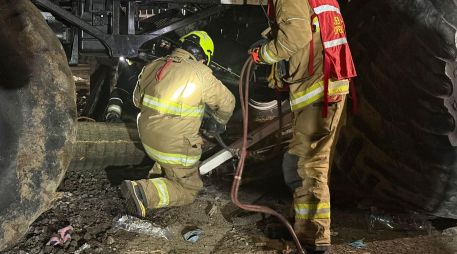Los hechos ocurrieron en el municipio de Sutatausa, sitio al que de inmediato llegaron bomberos y equipos de rescate. EFE