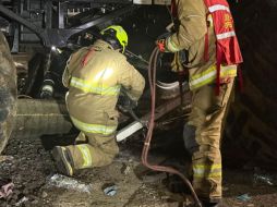 Los hechos ocurrieron en el municipio de Sutatausa, sitio al que de inmediato llegaron bomberos y equipos de rescate. EFE