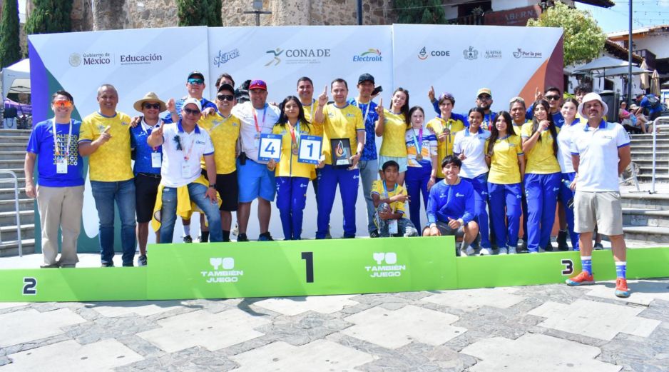 Al culminar las actividades en Ciclismo, la delegación auriazul consiguió 41 preseas doradas, número con el que estableció una nueva marca. ESPECIAL/ CODE JALISCO.
