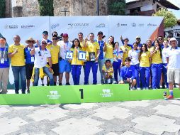 Al culminar las actividades en Ciclismo, la delegación auriazul consiguió 41 preseas doradas, número con el que estableció una nueva marca. ESPECIAL/ CODE JALISCO.
