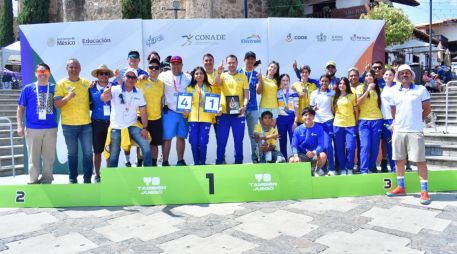 Al culminar las actividades en Ciclismo, la delegación auriazul consiguió 41 preseas doradas, número con el que estableció una nueva marca. ESPECIAL/ CODE JALISCO.