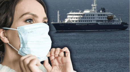 Tres personas que viajaron en el crucero han muerto por el brote de hantavirus. EFE/EPA/E. Montero ESPECIAL/Canva