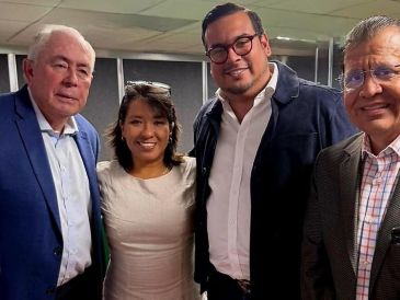 Leonel Cota, Columba Jazmín López, Antonio Talamantes y Víctor Pérez. ESPECIAL