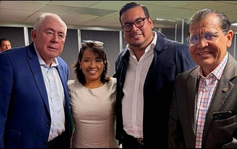Leonel Cota, Columba Jazmín López, Antonio Talamantes y Víctor Pérez. ESPECIAL