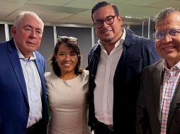 Leonel Cota, Columba Jazmín López, Antonio Talamantes y Víctor Pérez. ESPECIAL