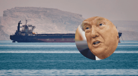 Trump advirtió el domingo que los esfuerzos iraníes por detener el paso por el estrecho 