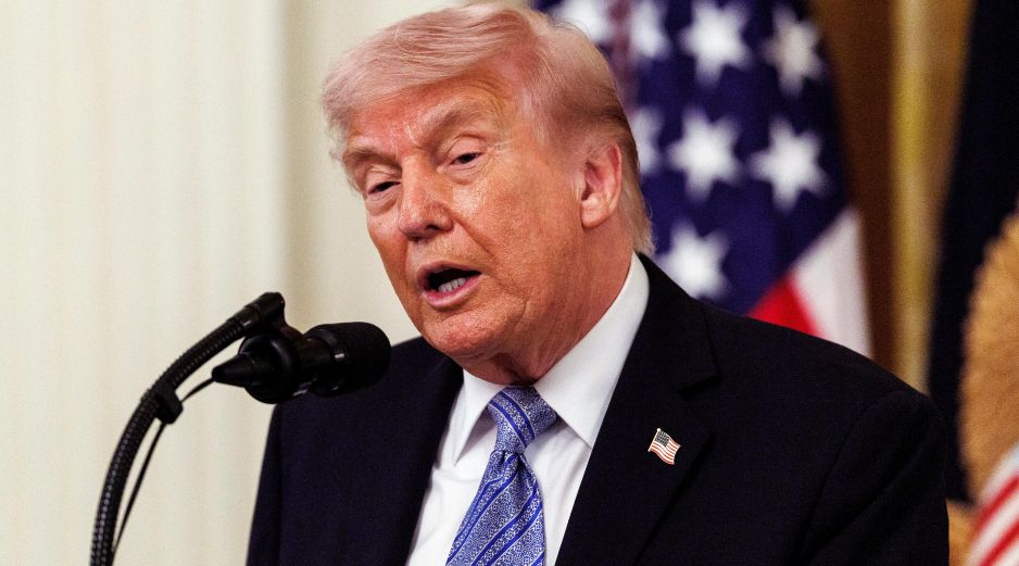 Donald Trump dejó entrever un posible acuerdo con Irán que ponga fin a la guerra. EFE/W. Oliver