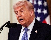 Donald Trump dejó entrever un posible acuerdo con Irán que ponga fin a la guerra. EFE/W. Oliver