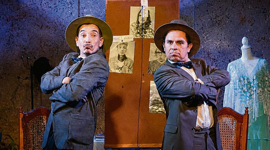 Paco Morales y Gustavo Arcadio dan vida a siete personajes distintos. CORTESÍA