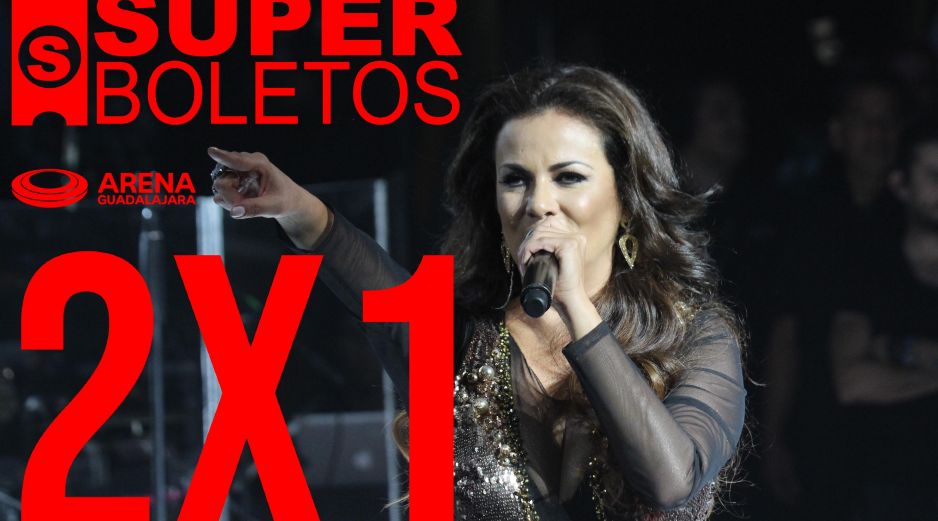 Estos ocho conciertos de la Arena Guadalajara se encuentran al 2x1 solo por hoy, 6 de mayo. EL INFORMADOR / ARCHIVO