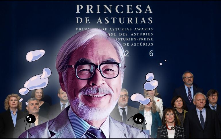 El presidente del jurado del premio princesa de Comunicacion y Humanidades 2026 da a conocer el Premio Princesa de Asturias de Comunicación y Humanidades 2026 que ha recaído en el estudio de cine de animación japones Ghibli. EFE/ Eloy Alonso