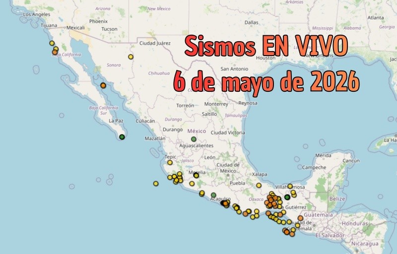 EN VIVO | Sismos en México | Miércoles 6 de mayo ESPECIAL / SSN