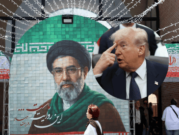 Trump informó ayer de la suspensión de la operación Proyecto Libertad, que había lanzado EU el lunes para liberar a los buques atrapados en el estratégico estrecho de Ormuz. EFE / ARCHIVO