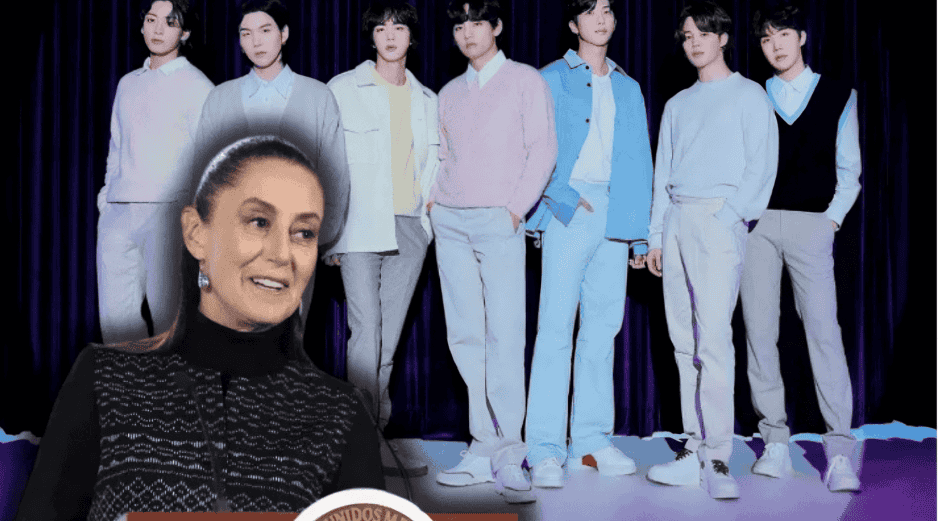 BTS tiene programados tres conciertos en México este fin de semana. EFE/Ocesa/J. Méndez