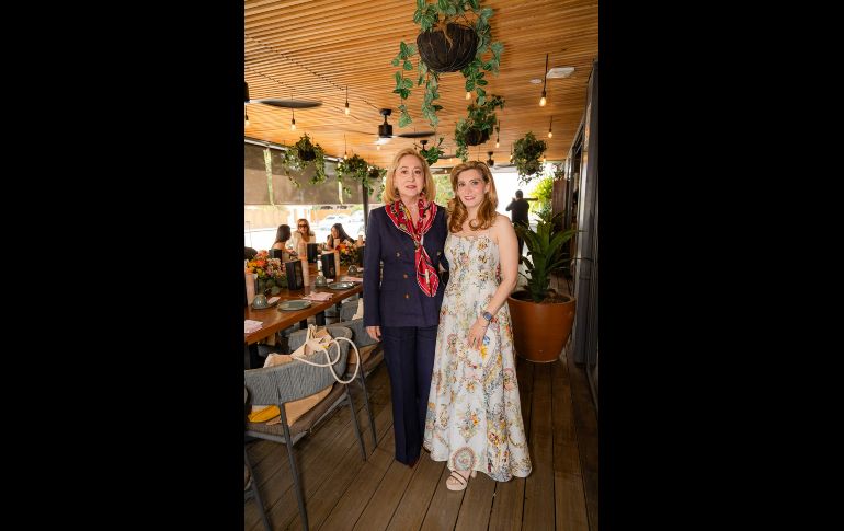 Elvia Leó y Elvia Zazueta. GENTE BIEN JALISCO / J. Soltero