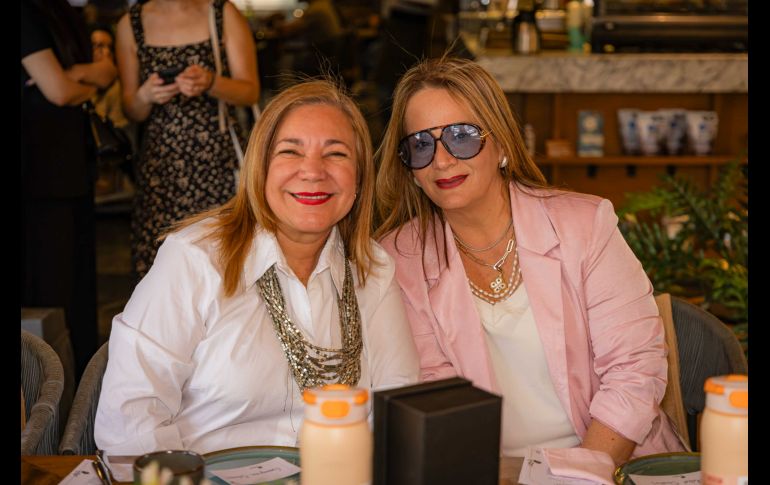 Gina Gómez y Karina Fregoso. GENTE BIEN JALISCO / J. Soltero