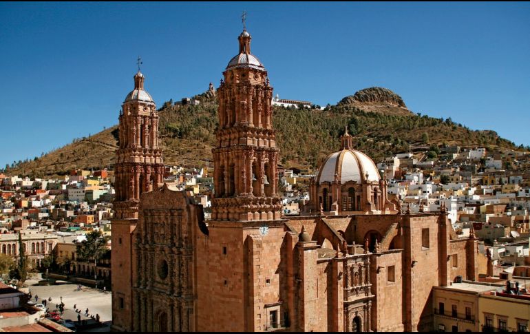 Zacatecas es famoso por sus minas de plata y bella arquitectura en cantera. CORTESÍA / TURISMO ZACATECAS