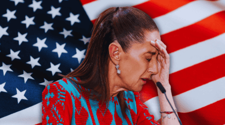 La Presidenta Claudia Sheinbaum Pardo informó que ayer, la Secretaría de Relaciones Exteriores (SRE) mandó una nota diplomática a Estados Unidos. EFE / I. Esquivel