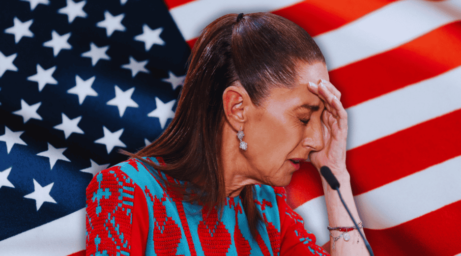 La Presidenta Claudia Sheinbaum Pardo informó que ayer, la Secretaría de Relaciones Exteriores (SRE) mandó una nota diplomática a Estados Unidos. EFE / I. Esquivel