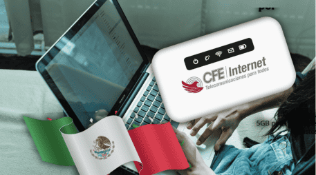A través de su subsidiaria CFE Telecomunicaciones e Internet para Todos (CFE TEIT), la dependencia ofrece un servicio de internet móvil económico. ESPECIAL/Facebook @CFE Internet/Canva