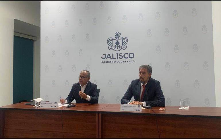 El titular de la Coprisjal, José Antonio Muñoz Serrano, reveló detalles de la investigación respecto al laboratorio clandestino de medicamentos asegurado en Zapopan. EL INFORMADOR / O. González