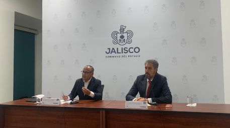 El titular de la Coprisjal, José Antonio Muñoz Serrano, reveló detalles de la investigación respecto al laboratorio clandestino de medicamentos asegurado en Zapopan. EL INFORMADOR / O. González