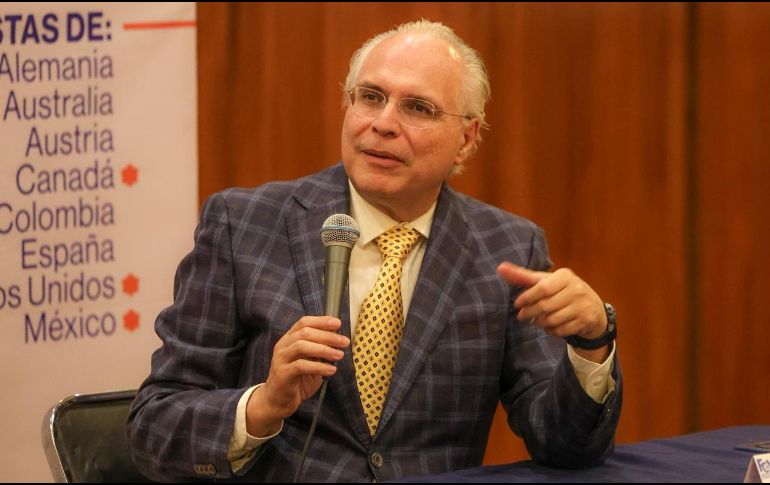 Durante una charla, se compartieron detalles de la producción que ha recorrido distintos escenarios internacionales y que ahora tendrá una de sus presentaciones más complejas técnicamente en Guadalajara. EL INFORMADOR/ A. NAVARRO.
