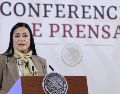 Ariadna Montiel explotó contra el PRI y aseguró que el partido está desesperado porque ya no es relevante en la política. SUN/ARCHIVO
