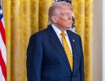 Donald Trump se colocó en terreno peligroso al hacer una imitación incómoda de Sheinbaum. EFE/S. Thew
