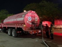 El Instituto Estatal de Protección Civil dijo que el siniestro ya fue controlado y que actualmente continúan las labores de enfriamiento y verificación en la zona para descartar riesgos adicionales. FACEBOOK / Protección Civil Tabasco