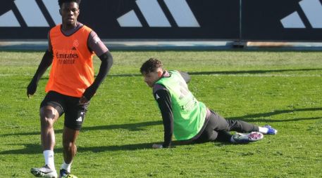 El último capítulo entre Valverde y Tchouaméni es uno más dentro de una temporada inestable del Real Madrid sobre el césped y en el vestuario. AFP / ARCHIVO