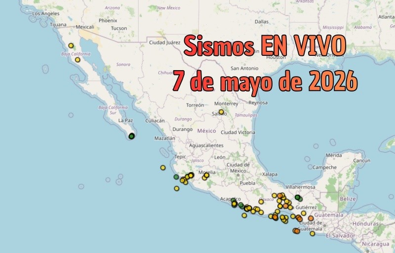 EN VIVO | Sismos en México | Jueves 7 de mayo ESPECIAL / SSN