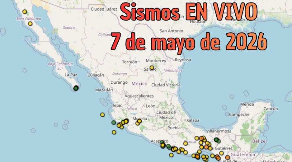 EN VIVO | Sismos en México | Jueves 7 de mayo ESPECIAL / SSN