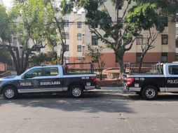 El ataque ocurrió en un complejo habitacional de la colonia 5 de Mayo, entre Gobernador Curiel y avenida Patria. ESPECIAL/Policía de Guadalajara